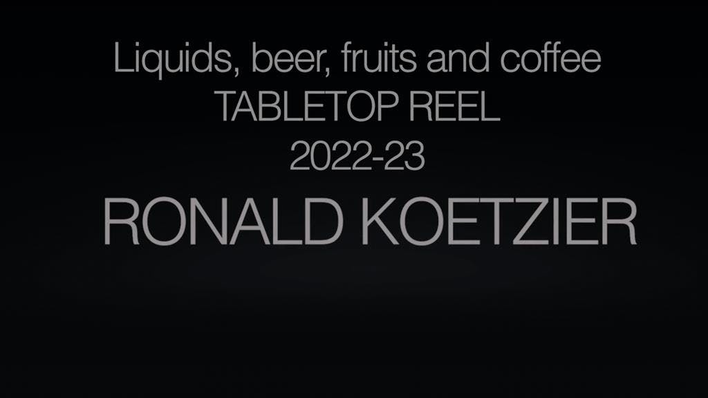[Reel] Ronald Koetzier - Liquids, fruits and coffee - 2022-23