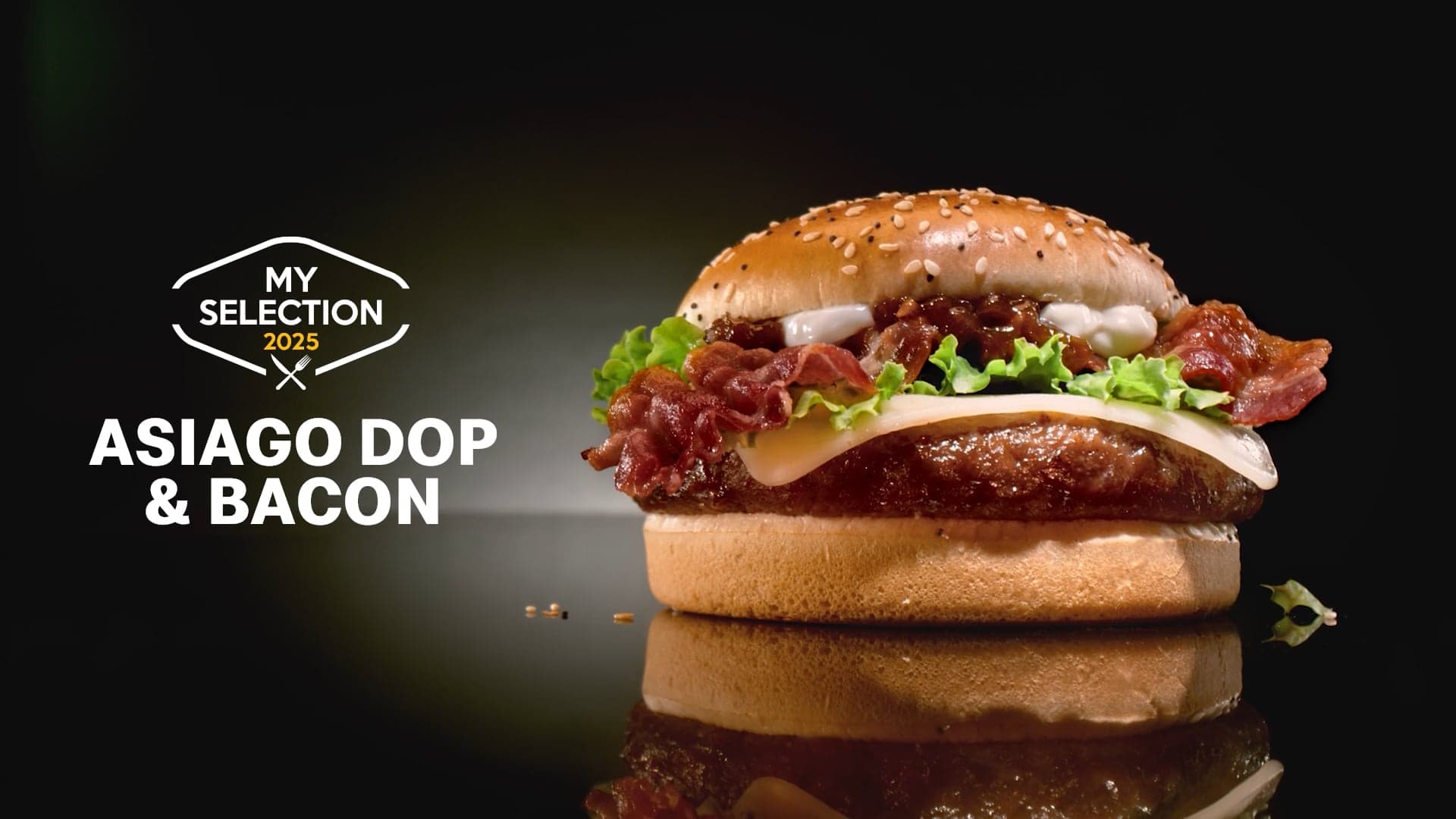 McDonald's MySelection 2025 - Asiago DOP & Bacon (Demo Only)