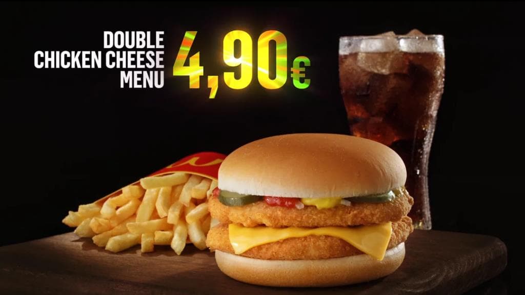 Mc Donald’s - Double Cheeseburger + Double Chicken Cheese